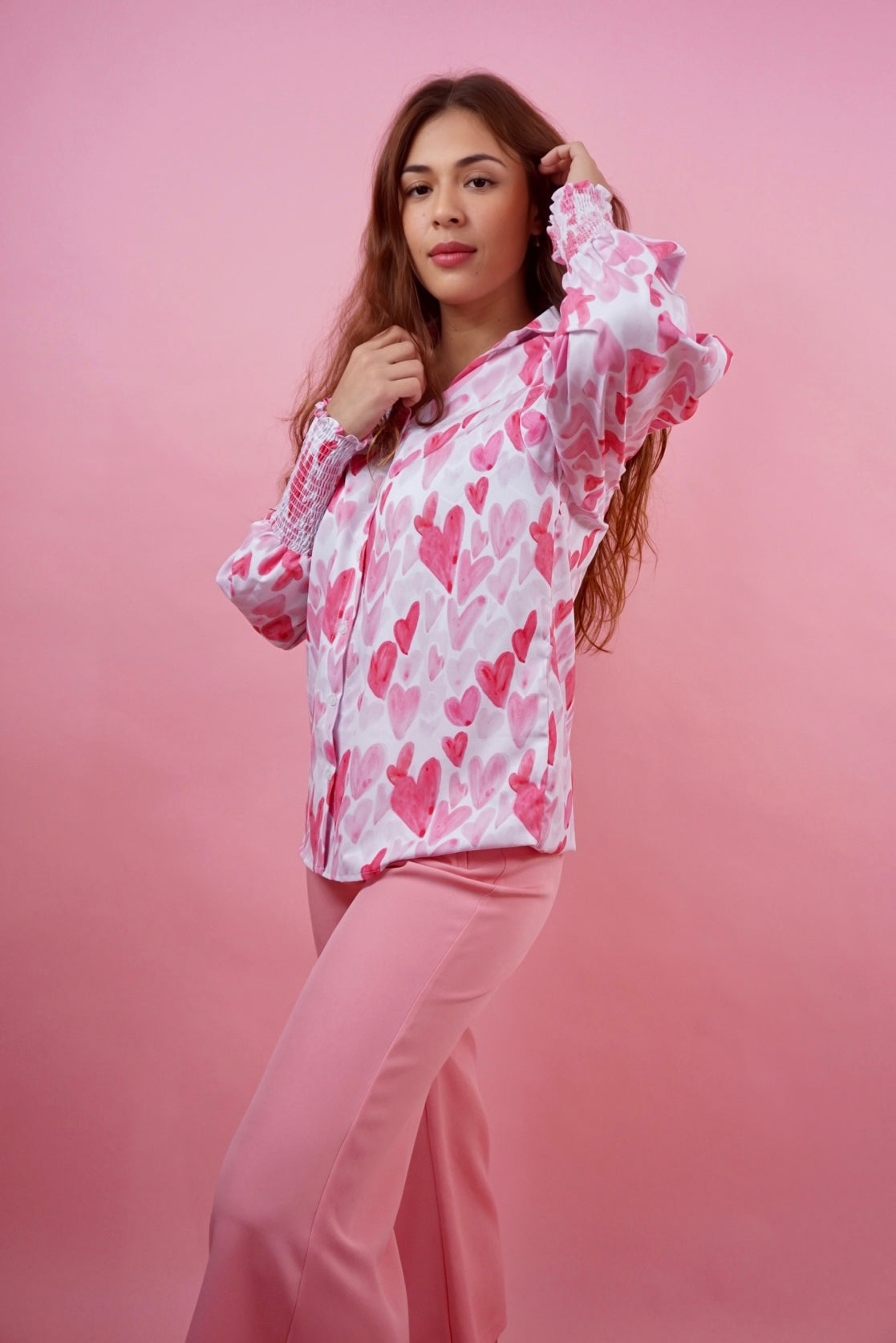 Camisa Pink Hearts